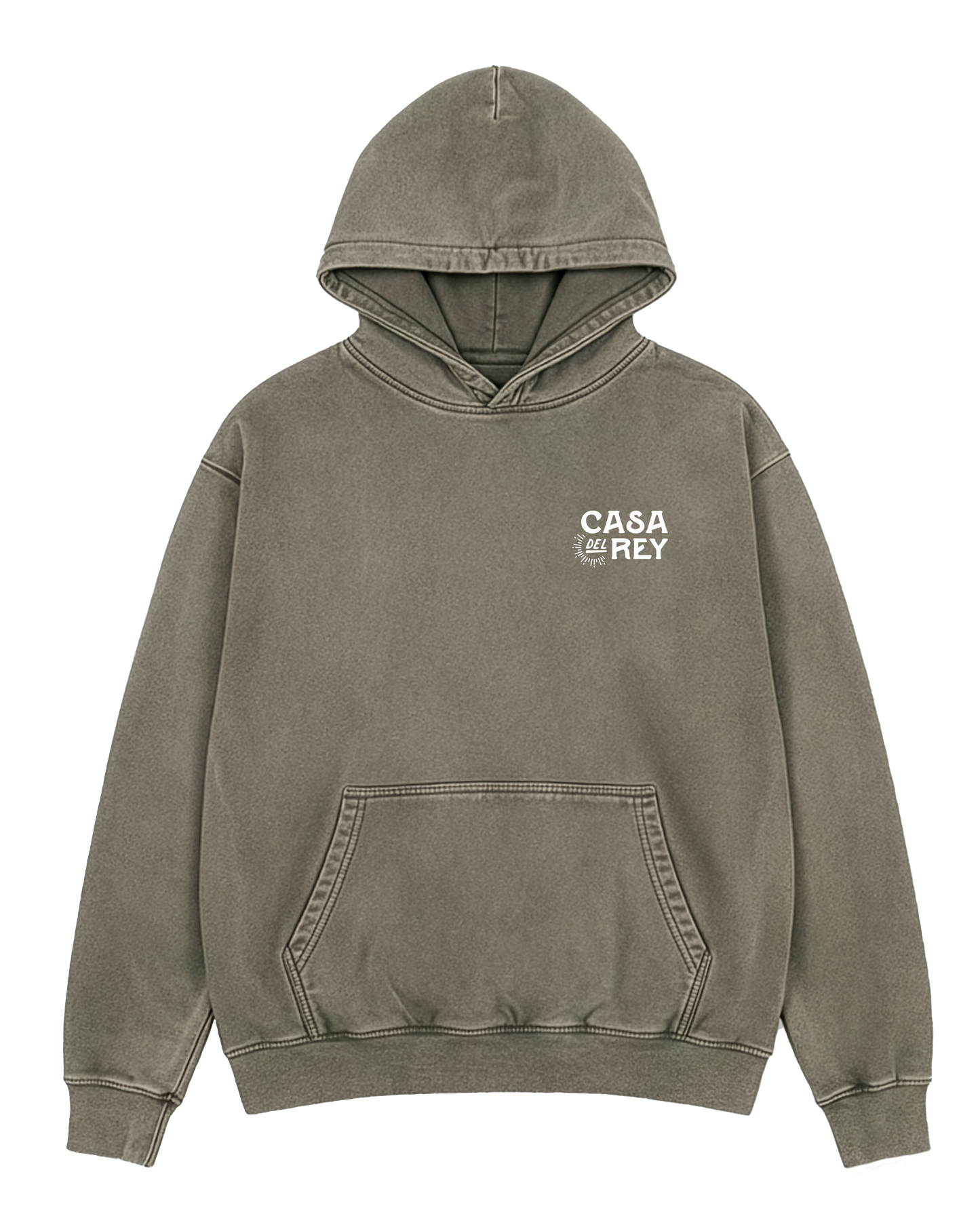 "I Hate Margaritas" Concrete Grey Hoodie